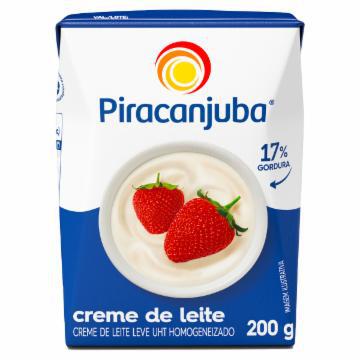 CREME DE LEITE PIRACANJUBA LEVE 200G