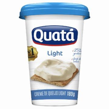 CREME DE QUEIJO QUATA LIGHT 180G