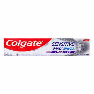 CREME DENTAL COLGATE SENSITIVE ALIVIO IMEDIATO BRANQUEADOR 90G