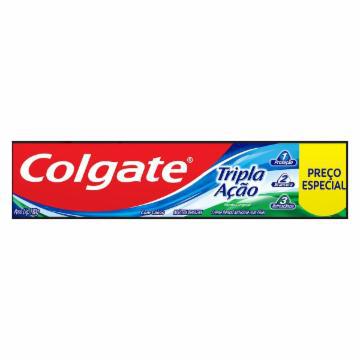 CREME DENTAL COLGATE TRIPLA ACAO LEVE 180 PAGUE 140G