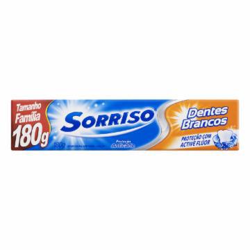 CREME DENTAL SORRISO DENTES BRANCOS 180G