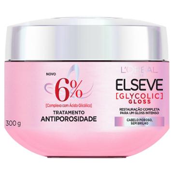 CREME ELSEVE LOREAL PARA TRATAMENTO GLYCOLIC GLOSS 300G