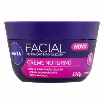 CREME FACIAL NIVEA NOTURNO 100G