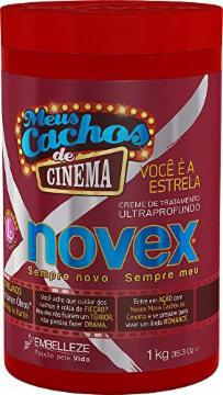 CREME NOVEX PARA TRATAMENTO CACHOS DE CINEMA 1KG 