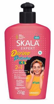 CREME PARA PENTEAR SKALA KIDS DIVINO 2EM1 250G