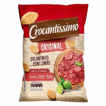 CROCANTISSIMO SALAMINHO C/LIMAO 40G