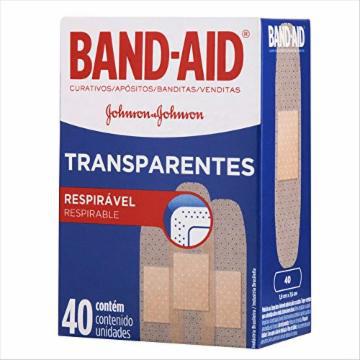 CURATIVO BANDAID JONHSON TRANSPAR C/40