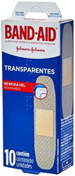 CURATIVO BANDAID JONHSON TRANSPARANTE C/10