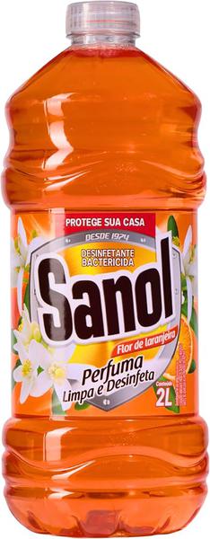 DESINFETANTE SANOL FLOR DE LARANJEIRA 2L 
