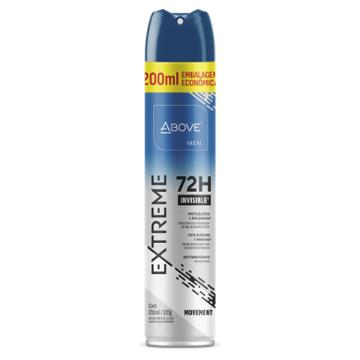 DESODORANTE AEROSOL ABOVE EXTREME MOVEMENT 72H 200ML