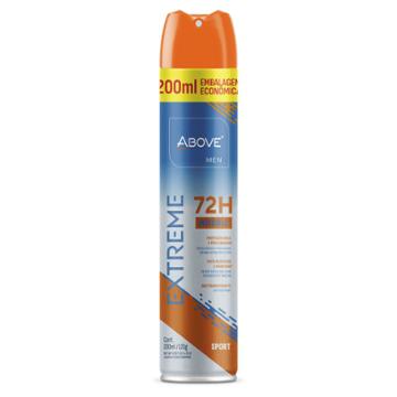 DESODORANTE AEROSOL ABOVE SPORT 72H 200ML 