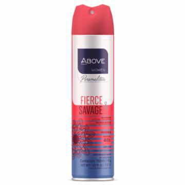 DESODORANTE AEROSOL ANTITRANSPIRANTE ABOVE INVISIBLE FIERCE&SAVAGE 150ML