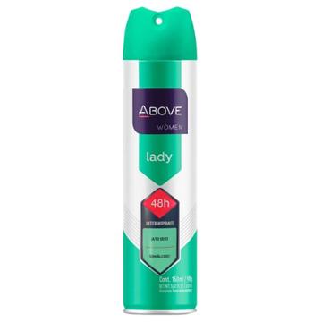 DESODORANTE AEROSOL ANTITRANSPIRANTE ABOVE LADY 150ML