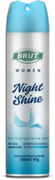 DESODORANTE AEROSOL BRUT NIGHT SHINE 150ML