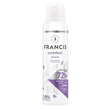 DESODORANTE AEROSOL FRANCIS COMFORT PETALAS 150ML