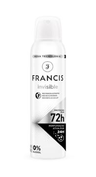 DESODORANTE AEROSOL FRANCIS INVISIBLE 150ML