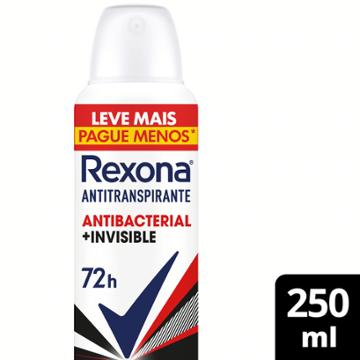 DESODORANTE AEROSOL REXONA ANBACTERIANO 250ML 