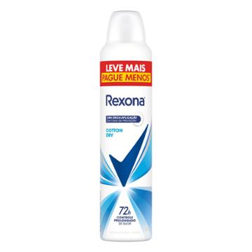 DESODORANTE AEROSOL REXONA COTTON FEM 250ML
