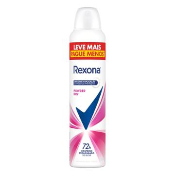 DESODORANTE AEROSOL REXONA POWDER FEM 250ML