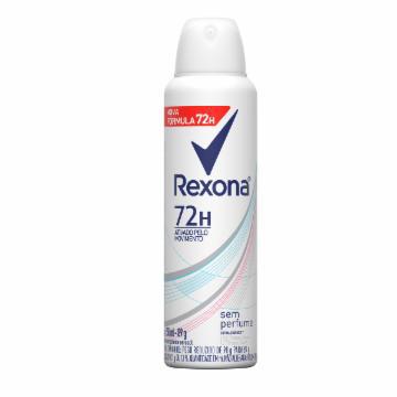 DESODORANTE AEROSOL REXONA SEM PERFUME FEM 105G