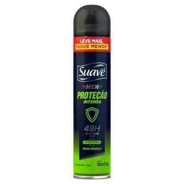 DESODORANTE AEROSOL SUAVE MEN PROTECAO INTENSA 200ML