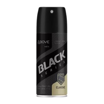 DESODORANTE ANTITRANSPIRANTE ABOVE BODY SPRAY BLACK CLASSIC 100ML