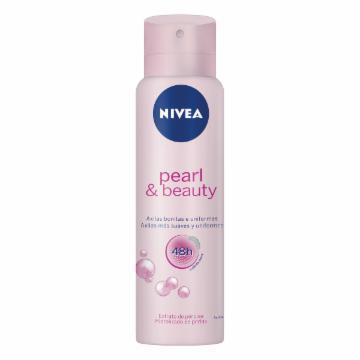 DESODORANTE ANTITRANSPIRANTE NIVEA AEROSOL PEARL & BEAUTY 150ML