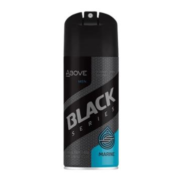 DESODORANTE BODY SPRAY ABOVE MEN BLACK SERIES MARINE 150ML