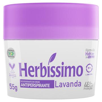 DESODORANTE CREME HERBISSIMO LAVANDA 55G