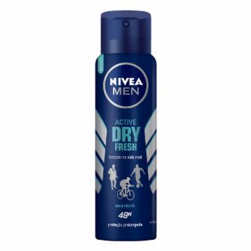 DESODORANTE NIVEA AEROSOL DRY FRESH MEN 150ML
