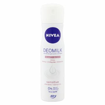 DESODORANTE NIVEA AEROSOL FEMININO MILK 150ML