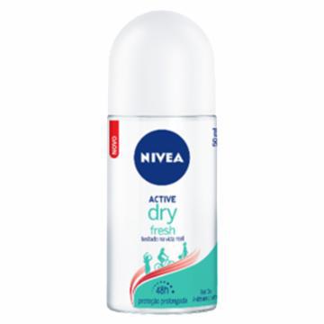 DESODORANTE ROLL ON NIVEA DRY FRESH FEM 50ML