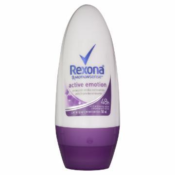 DESODORANTE ROLL ON REXONA ACTIVE EMOTION FEM 50ML