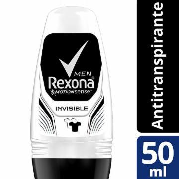 DESODORANTE ROLL ON REXONA INVISIBLE MEN 50ML