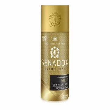 DESODORANTE SPRAY SENADOR GOLD 90ML