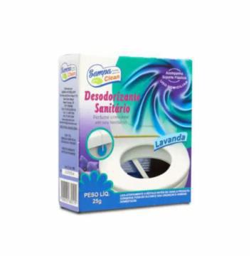 DESODORIZANTE SANITARIO SAMPA CLEAN LAVANDA 25G