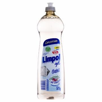 DETERGENTE LIQUIDO LIMPOL GEL CRISTAL 511G