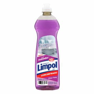 DETERGENTE LIQUIDO LIMPOL GEL YLANG-YLANG 511G