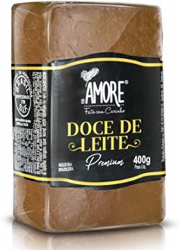 DOCE LEITE AMORE BARRA PREMIUM 400G