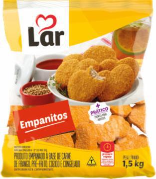 EMPANITOS LAR FRANGO 1,5KG