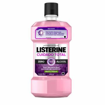 ENXAGUANTE BUCAL ANTI LISTERINE CUID TOTAL ZERO LEVE + PG MENOS 500ML