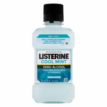 ENXAGUANTE BUCAL ANTISSÉPTICO LISTERINE ZERO 250ML
