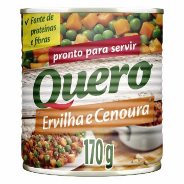 ERVILHA E CENOURA QUERO LATA 170G