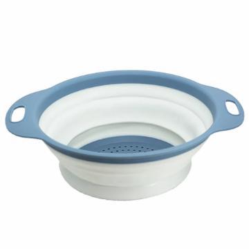 ESCORREDOR P/ALIMENTOS OIKOS AZUL 23CM
