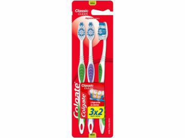 ESCOVA DENTAL COLGATE CLASSICA CLEAN LEVE 3 PAGUE 2