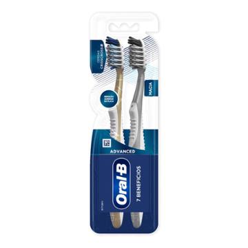ESCOVA DENTAL ORAL-B ADVANCED 7 BENEFICIOS 2X1