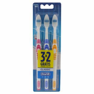 ESCOVA DENTAL ORAL B CLASSIC 40 LEVE 3 PAGUE 2