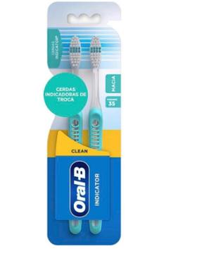 ESCOVA DENTAL ORAL B INDIC PLUS LEVE 2 PAGUE 1 P35