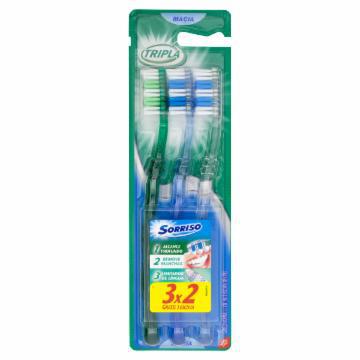 ESCOVA DENTAL SORRISO TRIPLA 123 LEVE 3 PAGUE 2