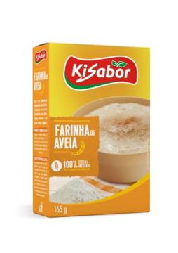 FARINHA AVEIA KISABOR 165G 